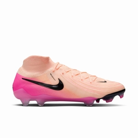 Nike Phantom Luna Elite FG Firm Ground Soccer Cleat - Chrimson Tint/ Black-Pink Blast