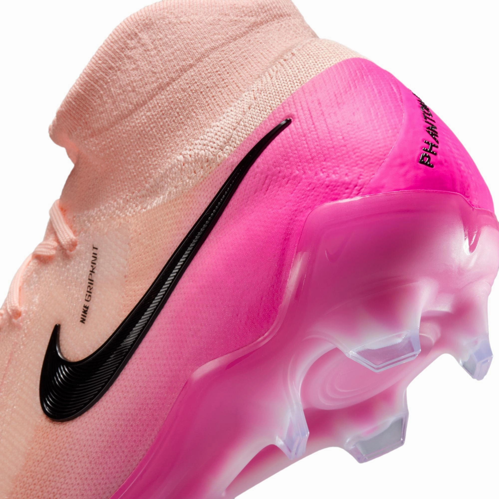 Nike Phantom Luna Elite FG Firm Ground Soccer Cleat - Chrimson Tint/ Black-Pink Blast