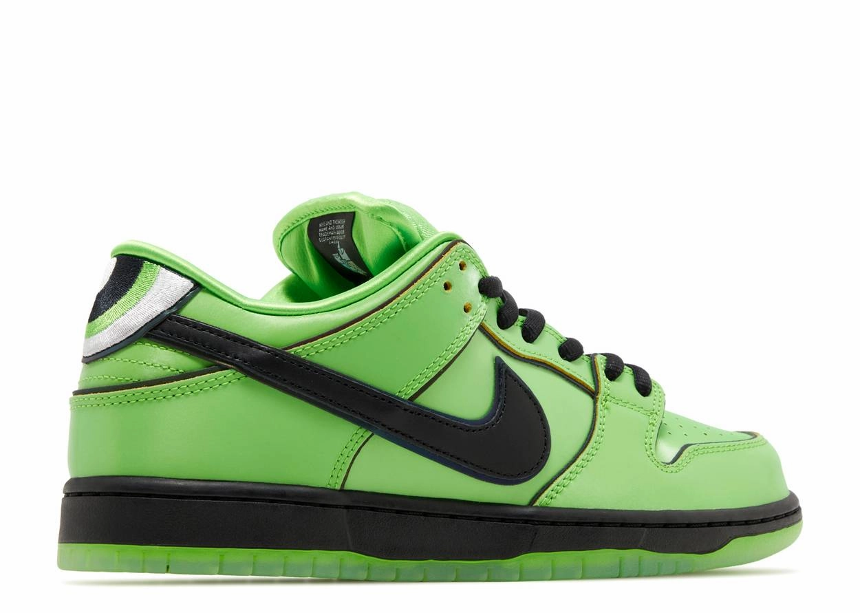 Nike SB Dunk Low x The Powerpuff Girls 'Buttercup'
