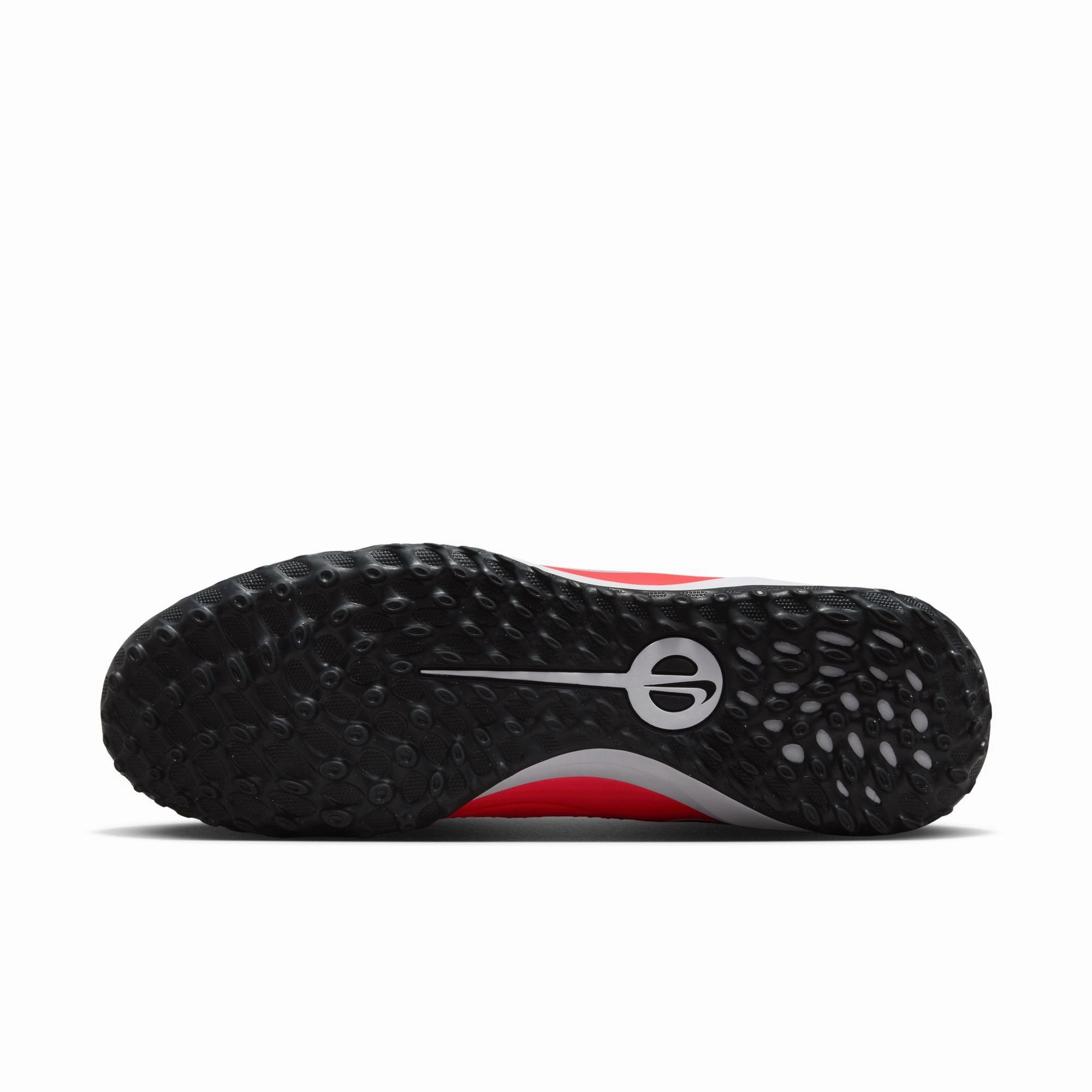 Nike Tiempo Legend 10 Academy TF Turf Soccer Shoes - Hot Lava/ White