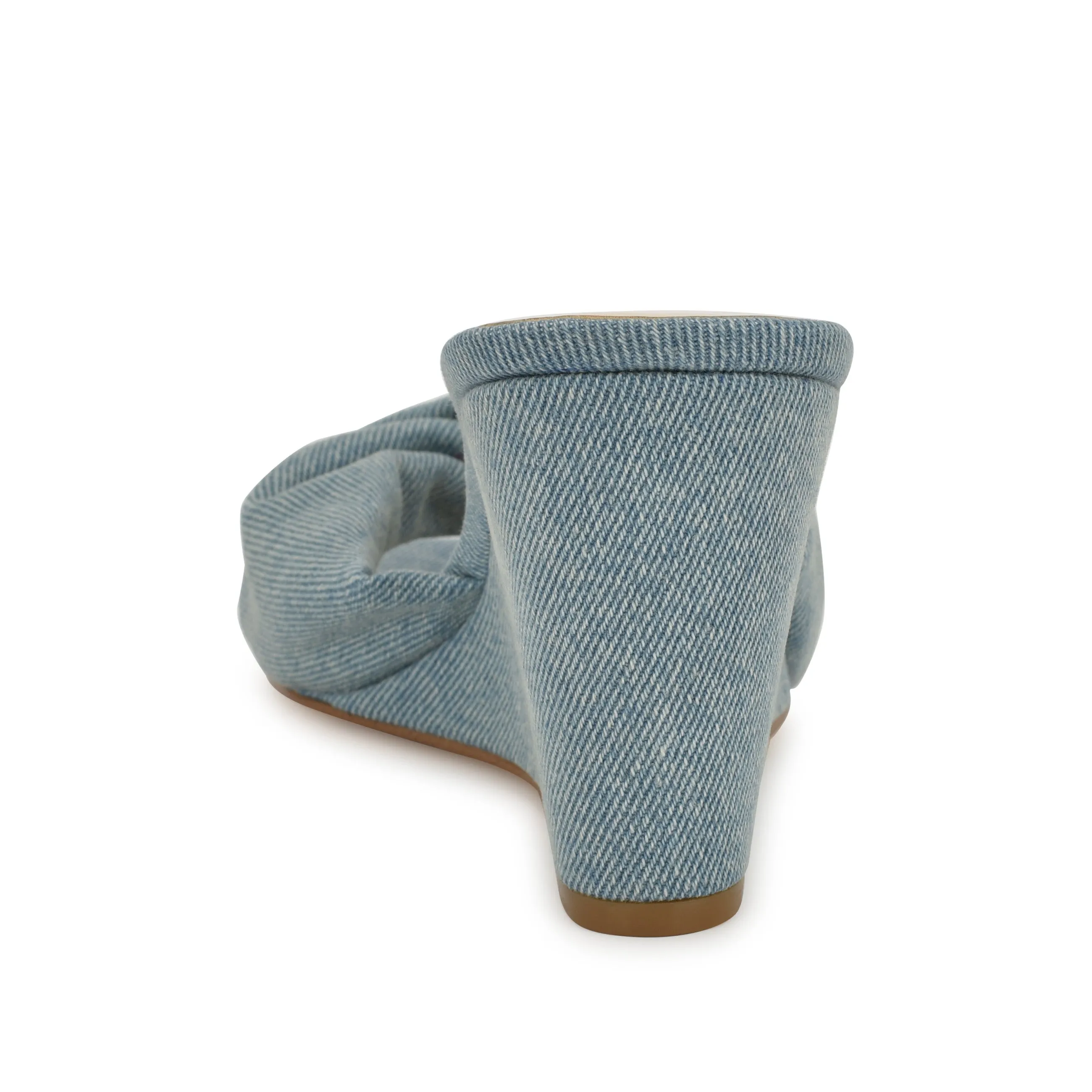 Nikhil Twist Wedge Sandals