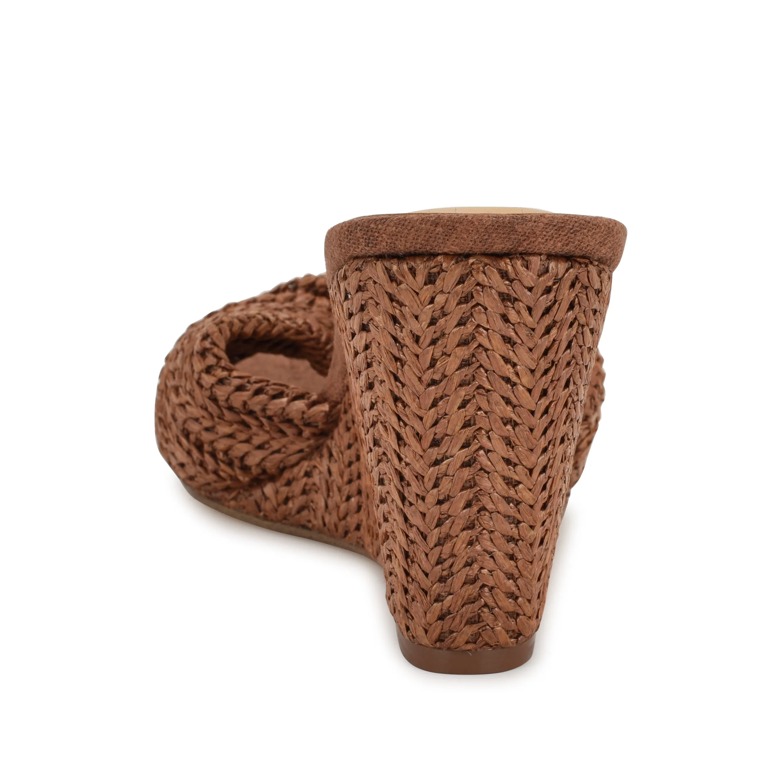Nikhil Twist Wedge Sandals