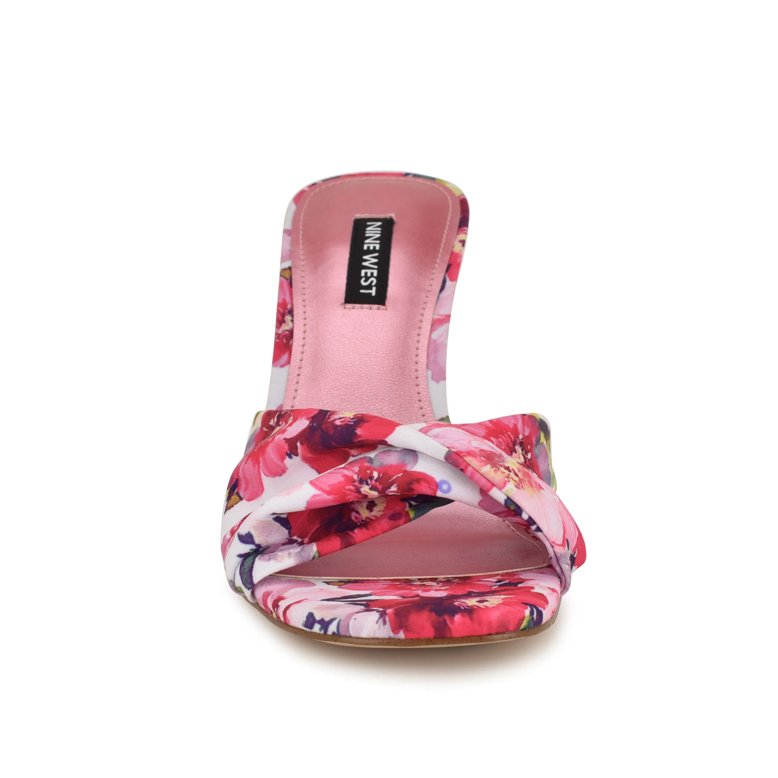Nikhil Twist Wedge Sandals