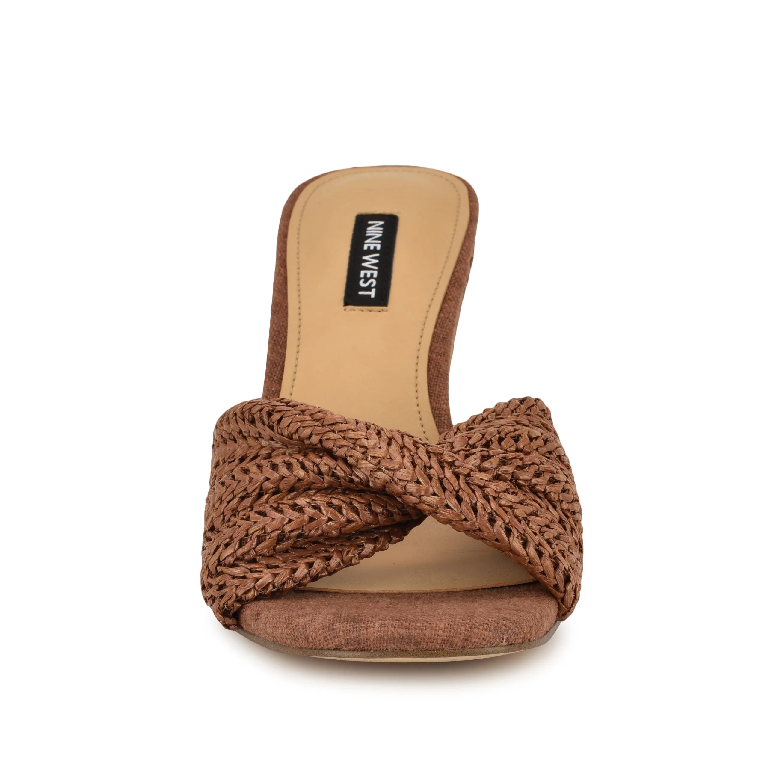 Nikhil Twist Wedge Sandals