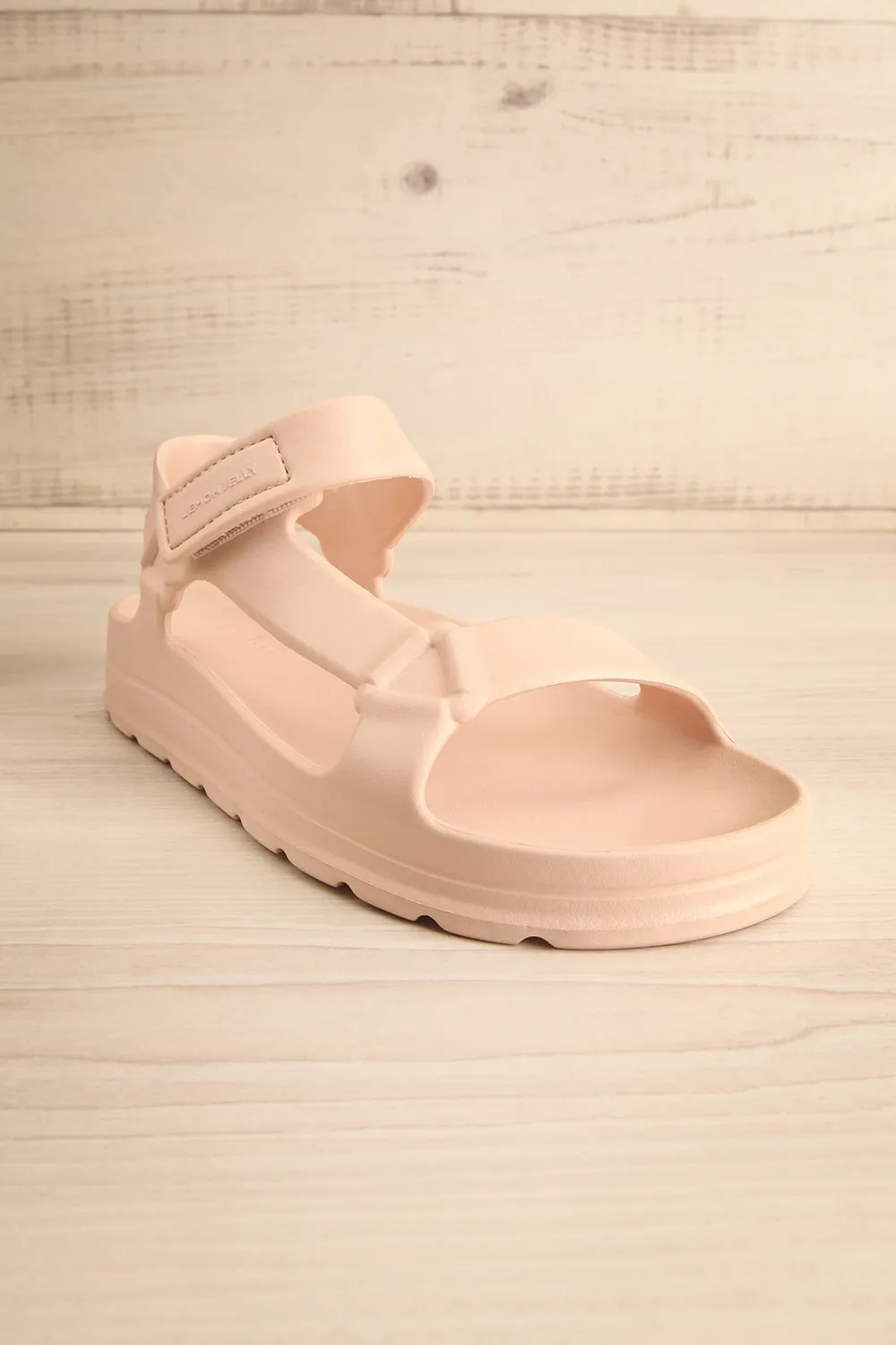 Nollah Blush | Sandals w/ Velcro Closure