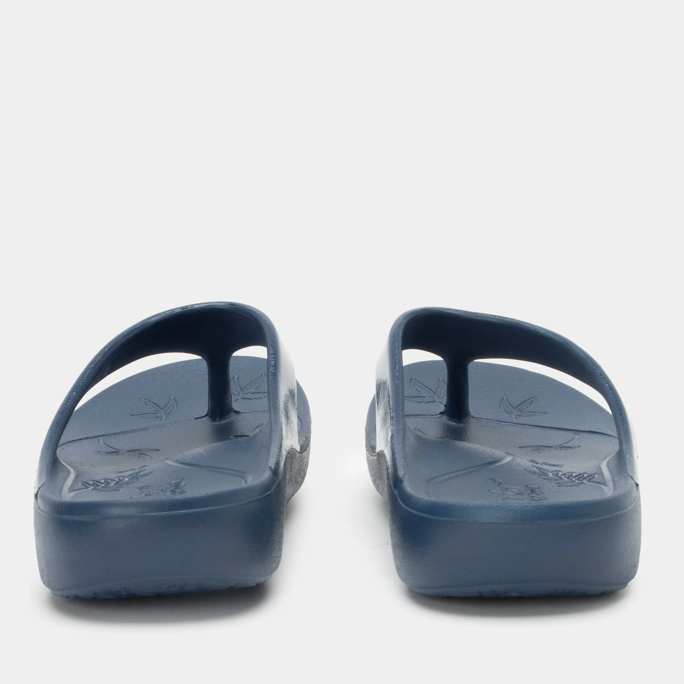 Ode Navy Gloss Sandal