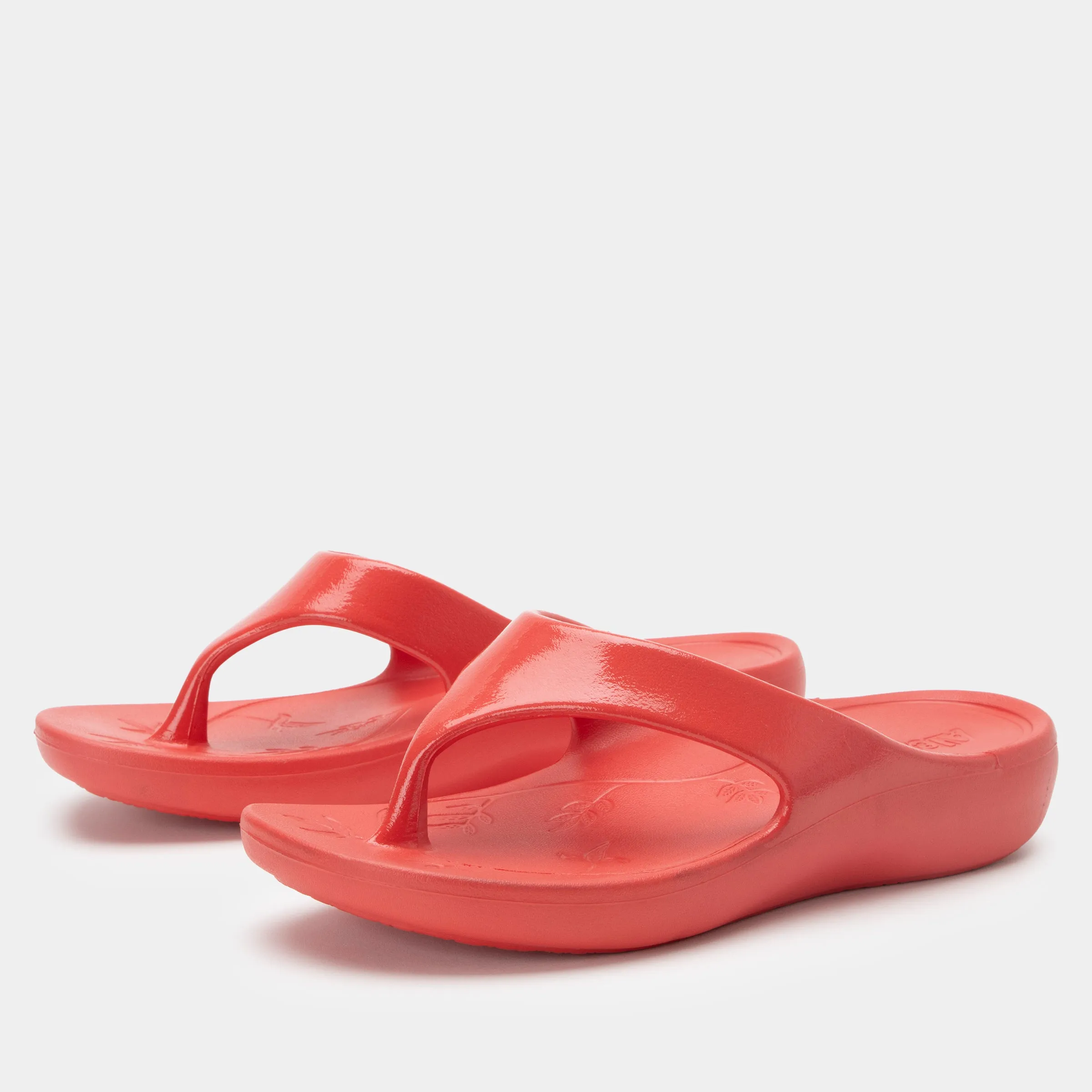 Ode Red Gloss Sandal