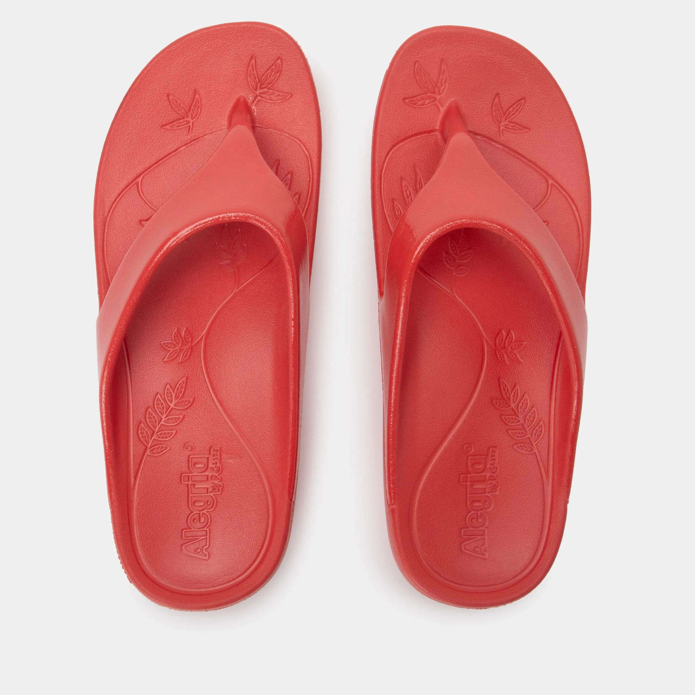 Ode Red Gloss Sandal