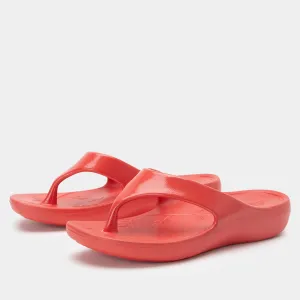 Ode Red Gloss Sandal