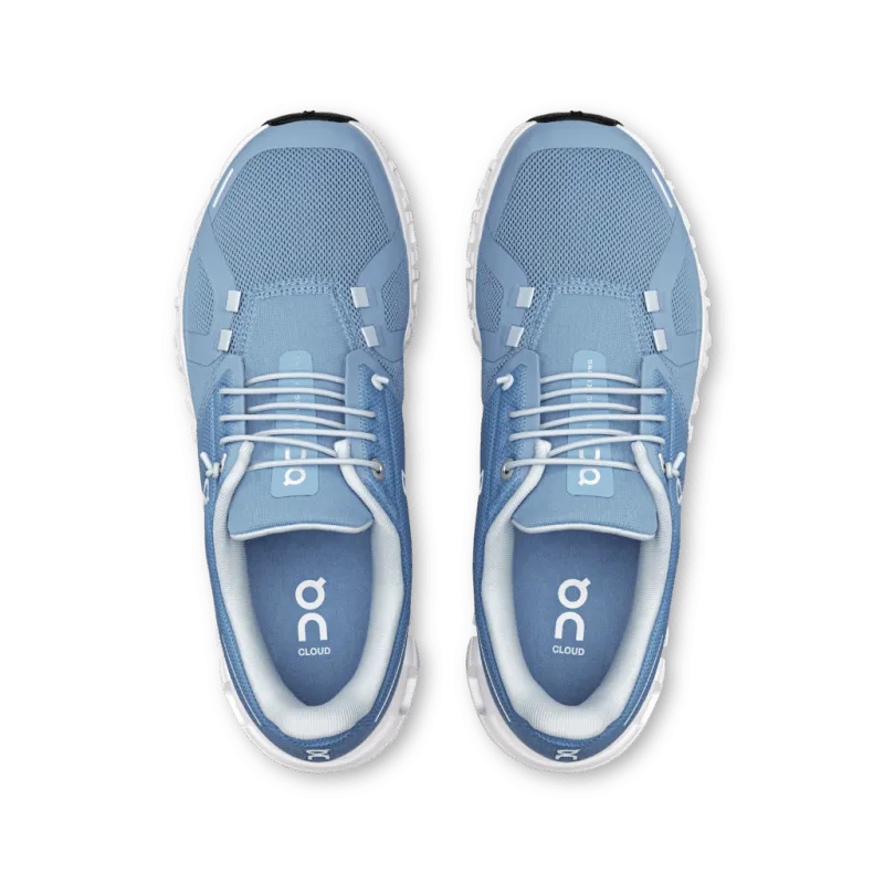 On Women's Cloud 6 - Chambray/White