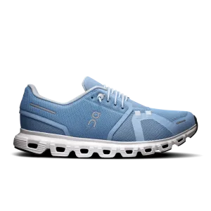 On Women's Cloud 6 - Chambray/White