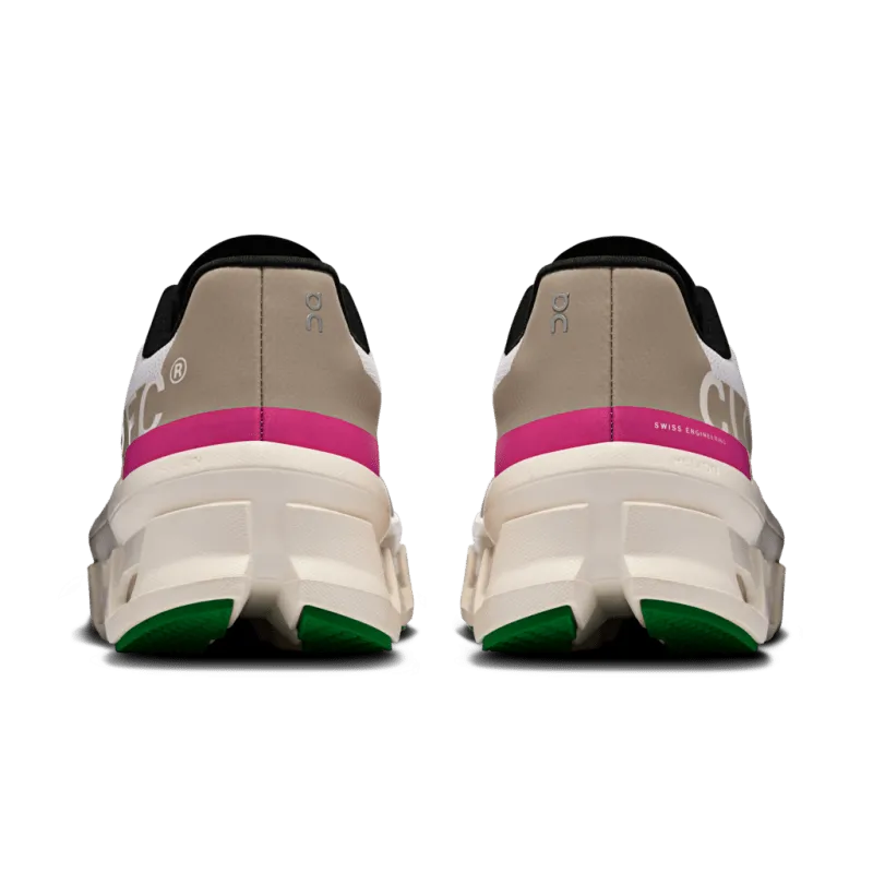 On Women's Cloudmonster - Silver/Ivory