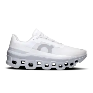 On Women's Cloudmonster - White/Glacier