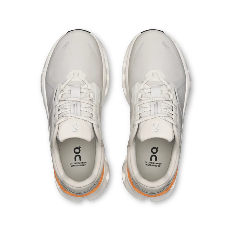 On Women's Cloudrunner 2 Waterproof - Wolf/Tangerine