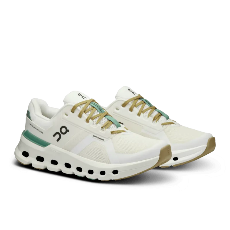 On Women's Cloudrunner 2 - White/Green