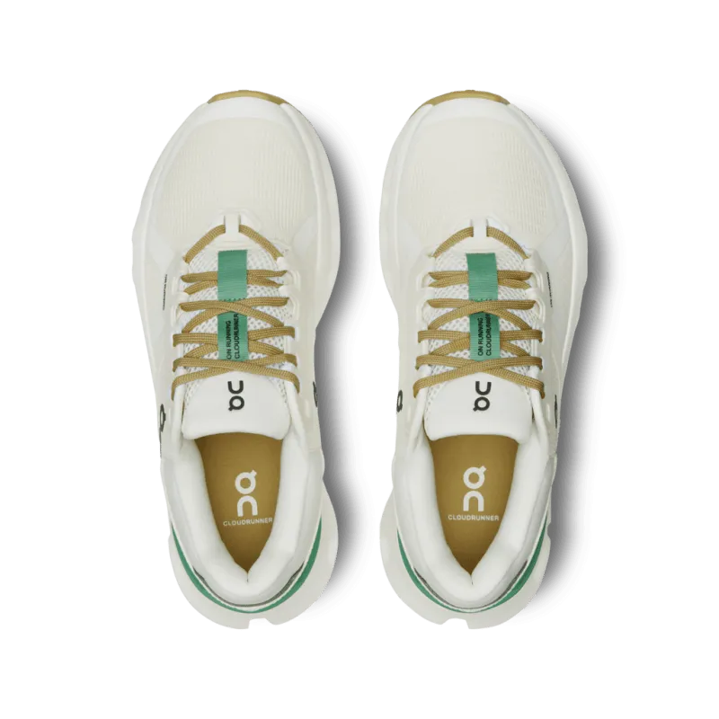 On Women's Cloudrunner 2 - White/Green