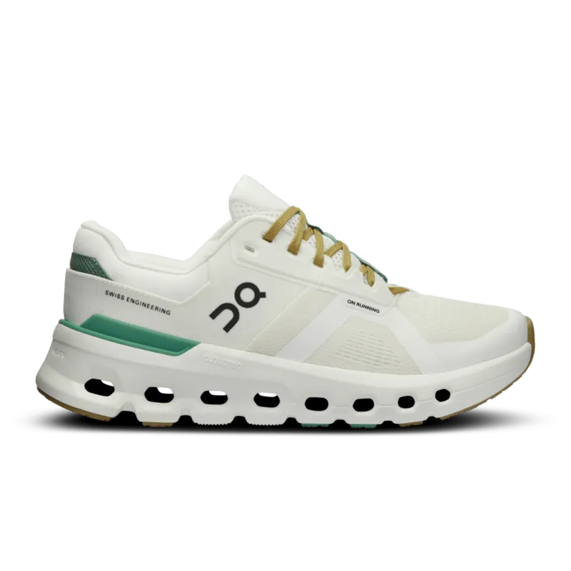 On Women's Cloudrunner 2 - White/Green