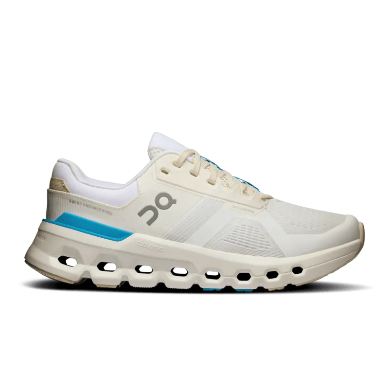 On Women's Cloudrunner 2 - White/Horizon