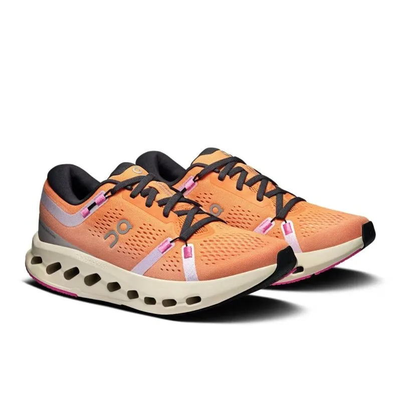 On Women's Cloudsurfer 2 - Tangerine/Ivory