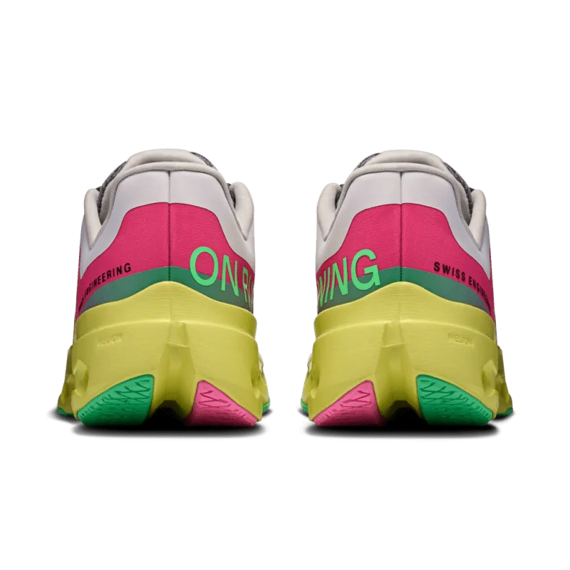 On Women's Cloudsurfer Next - Pink/Limelight