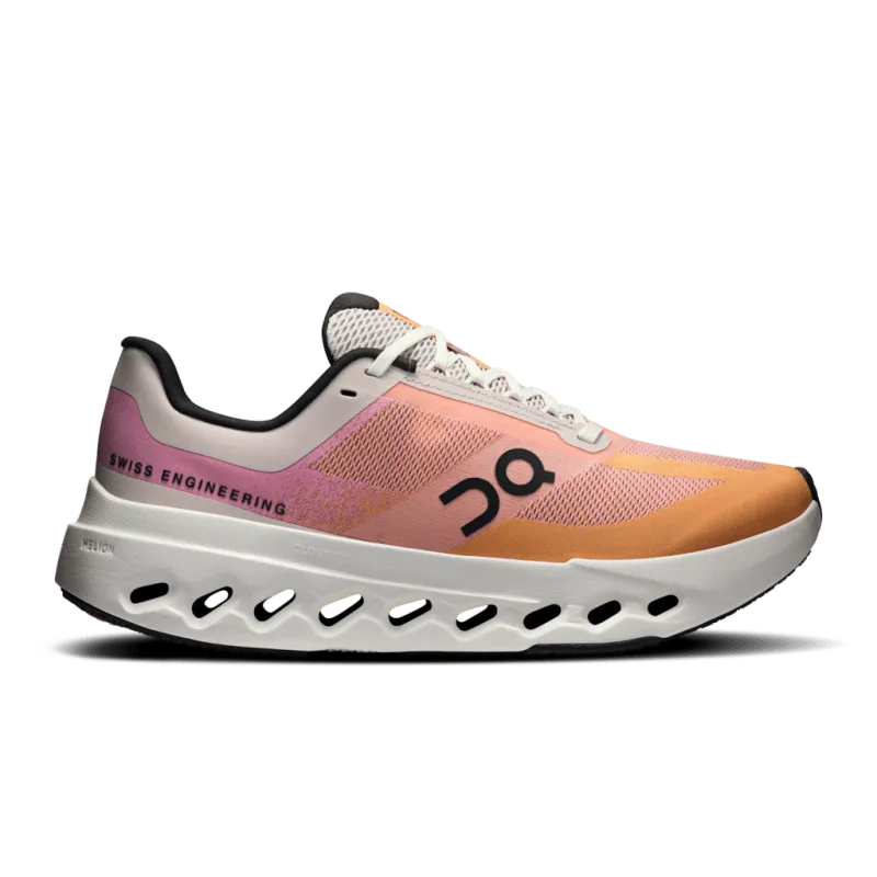 On Women's Cloudsurfer Next - Tangerine/Ivory