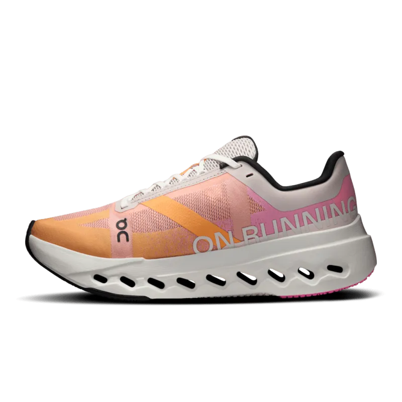 On Women's Cloudsurfer Next - Tangerine/Ivory