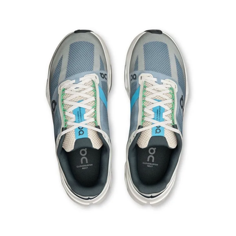 On Women's Cloudsurfer Next (Wide Width) - Niagara/White
