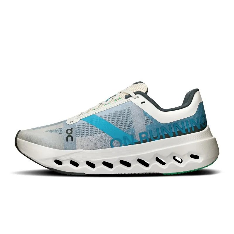 On Women's Cloudsurfer Next (Wide Width) - Niagara/White