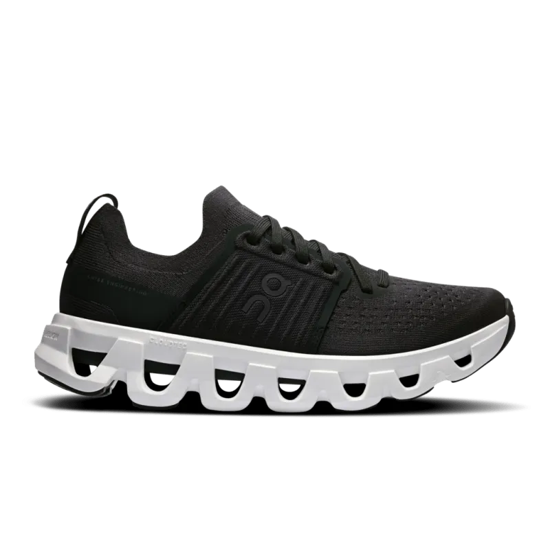 On Women's Cloudswift 4 - Black/White