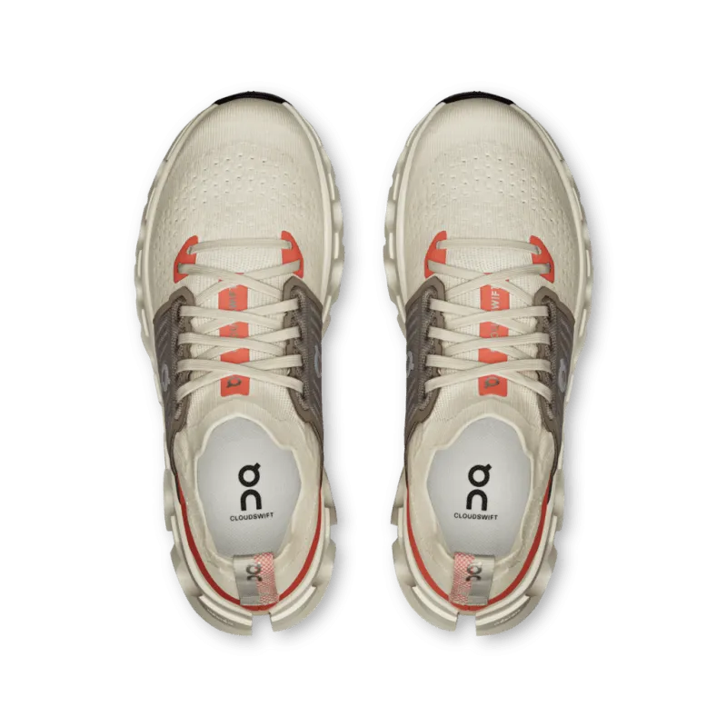 On Women's Cloudswift 4 - Cream/Salmon