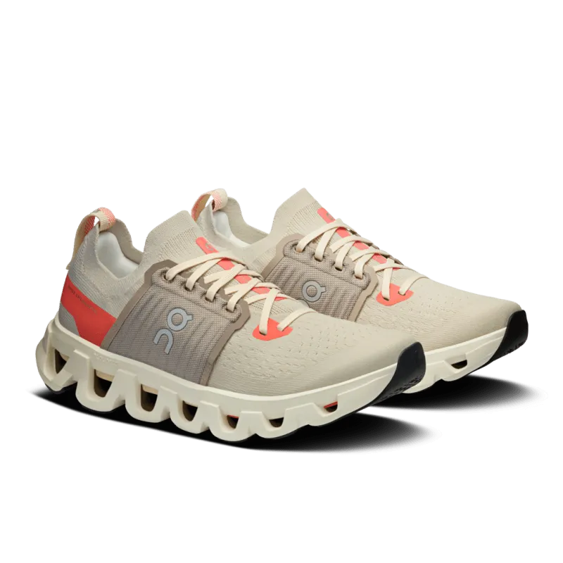 On Women's Cloudswift 4 - Cream/Salmon