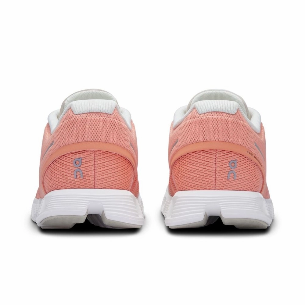 On Women's Cloud 5 - Flamingo/Pearl
