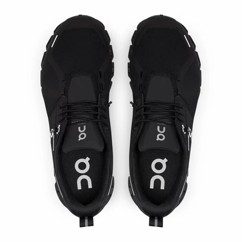 On Women's Cloud 5 Waterproof - All Black