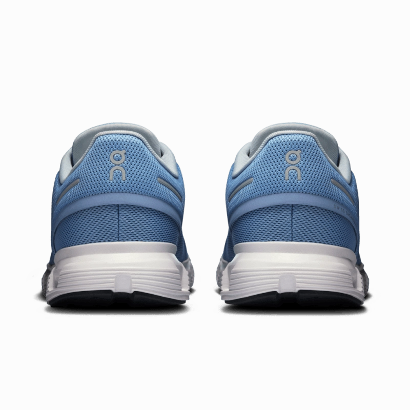 On Women's Cloud 6 - Chambray/White
