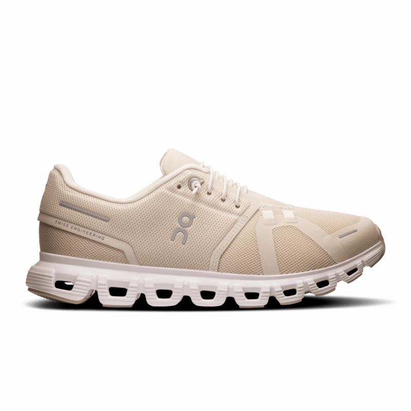 On Women's Cloud 6 - Pearl/White