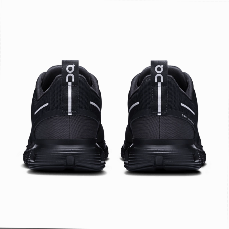On Women's Cloud 6 Waterproof - Black/Black