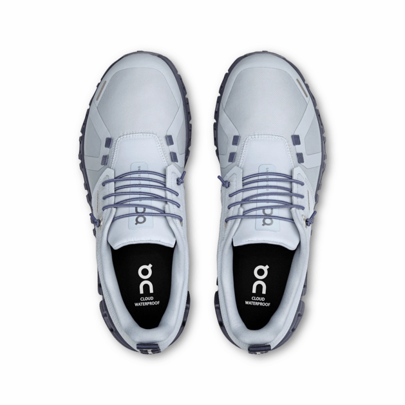 On Women's Cloud 6 Waterproof - Heather/Metal
