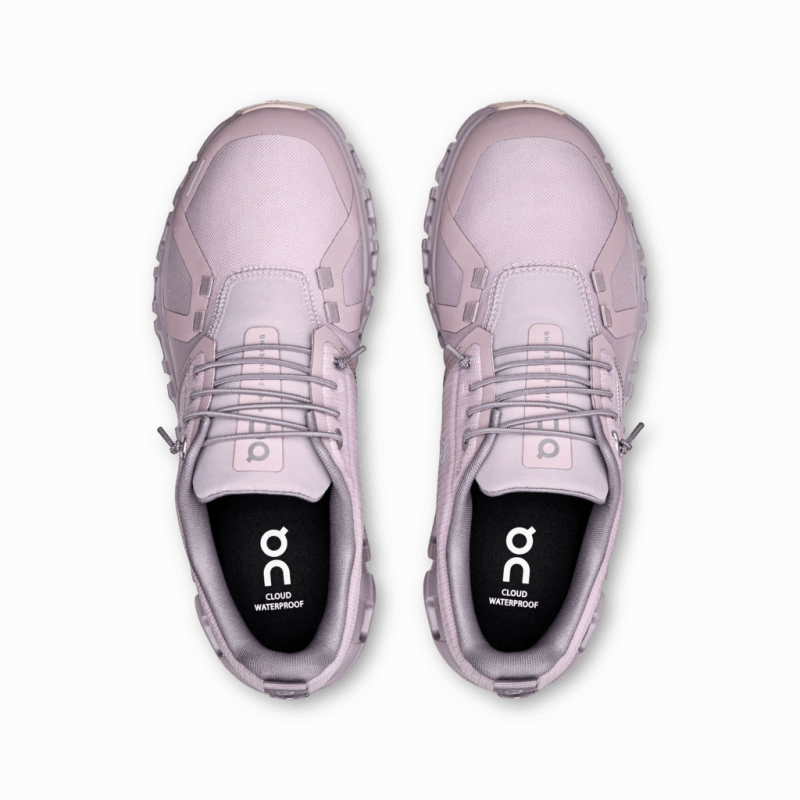 On Women's Cloud 6 Waterproof - Mauve/Zinc