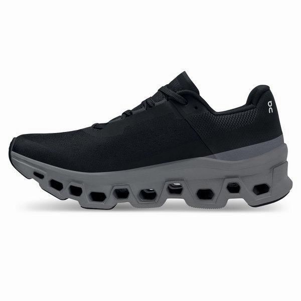 On Women's Cloudmonster - Black/Magnet