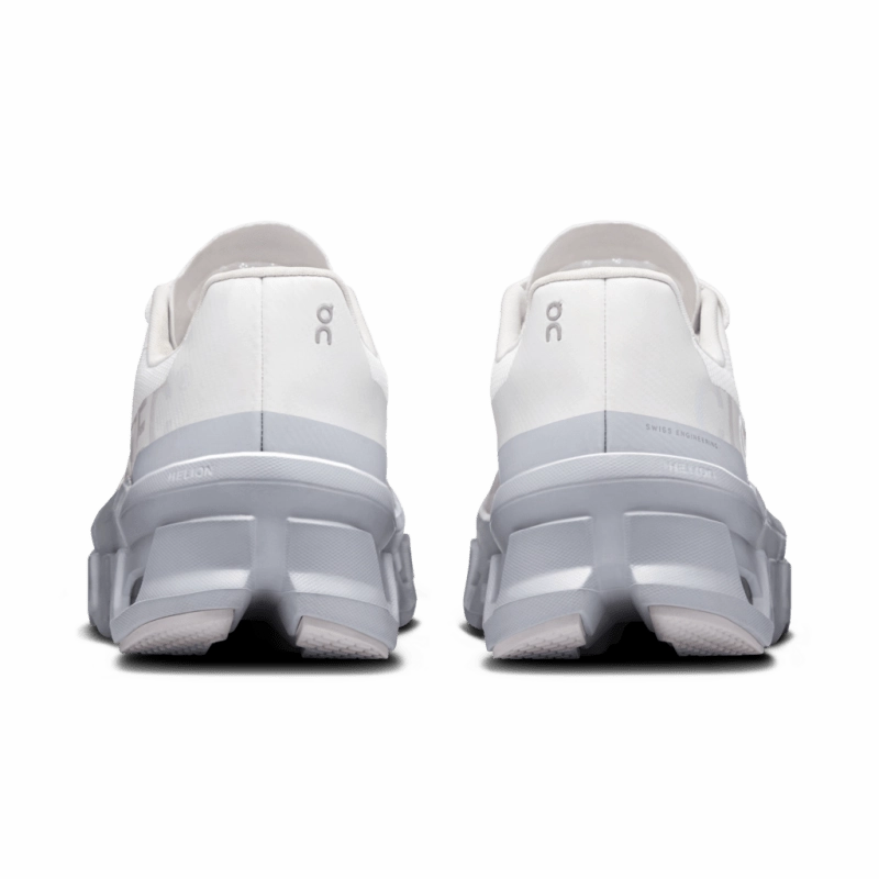 On Women's Cloudmonster - White/Glacier