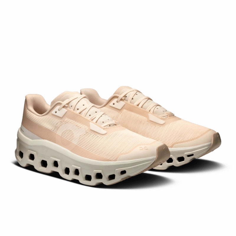 On Women's Cloudmonster Void - Dew/Ivory