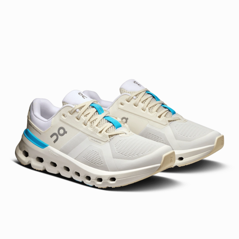 On Women's Cloudrunner 2 - White/Horizon