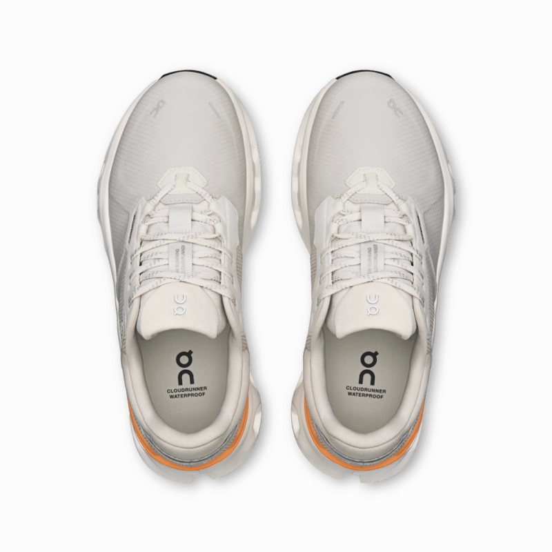 On Women's Cloudrunner 2 Waterproof - Wolf/Tangerine