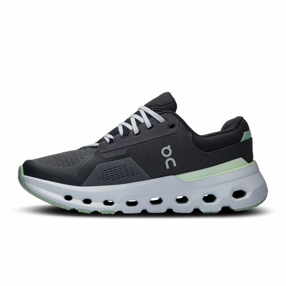 On Women's Cloudrunner 2 (Wide Width) - Shadow/Lima