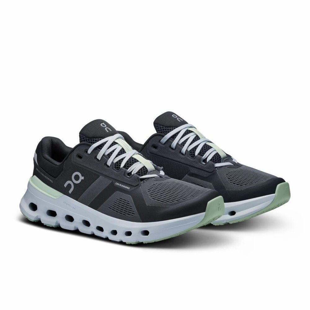 On Women's Cloudrunner 2 (Wide Width) - Shadow/Lima