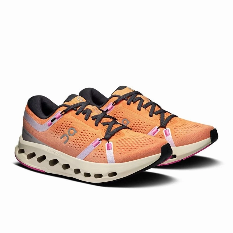 On Women's Cloudsurfer 2 - Tangerine/Ivory