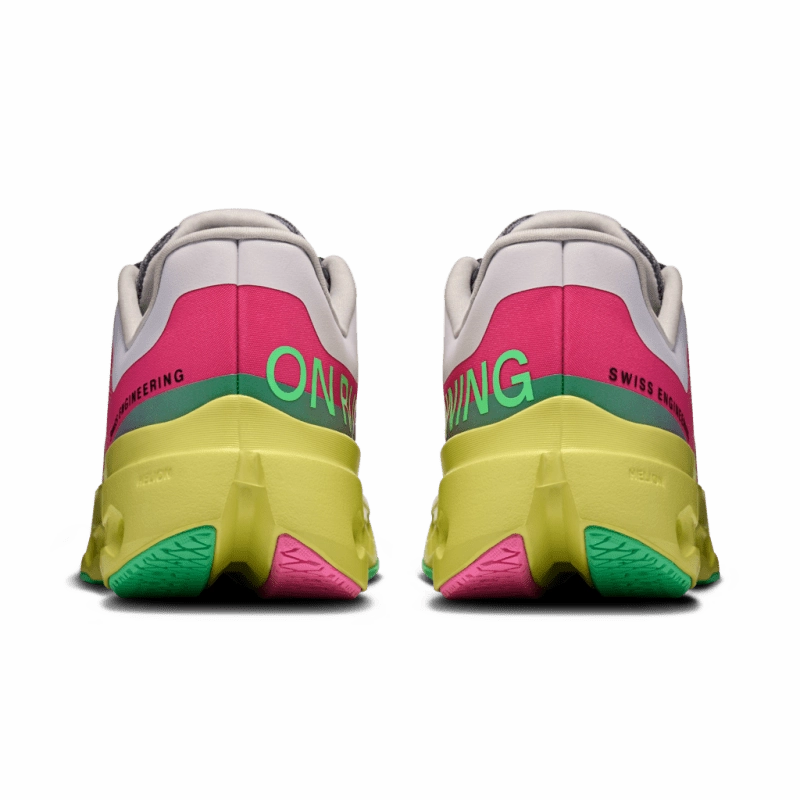 On Women's Cloudsurfer Next - Pink/Limelight
