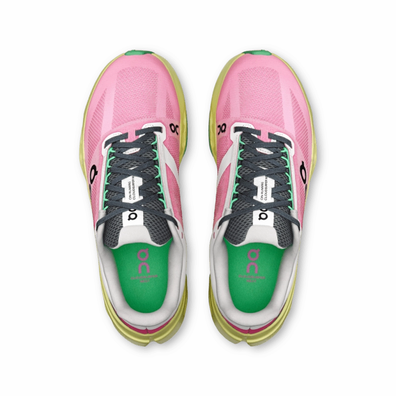 On Women's Cloudsurfer Next - Pink/Limelight