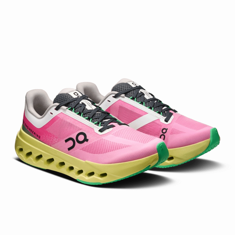 On Women's Cloudsurfer Next - Pink/Limelight