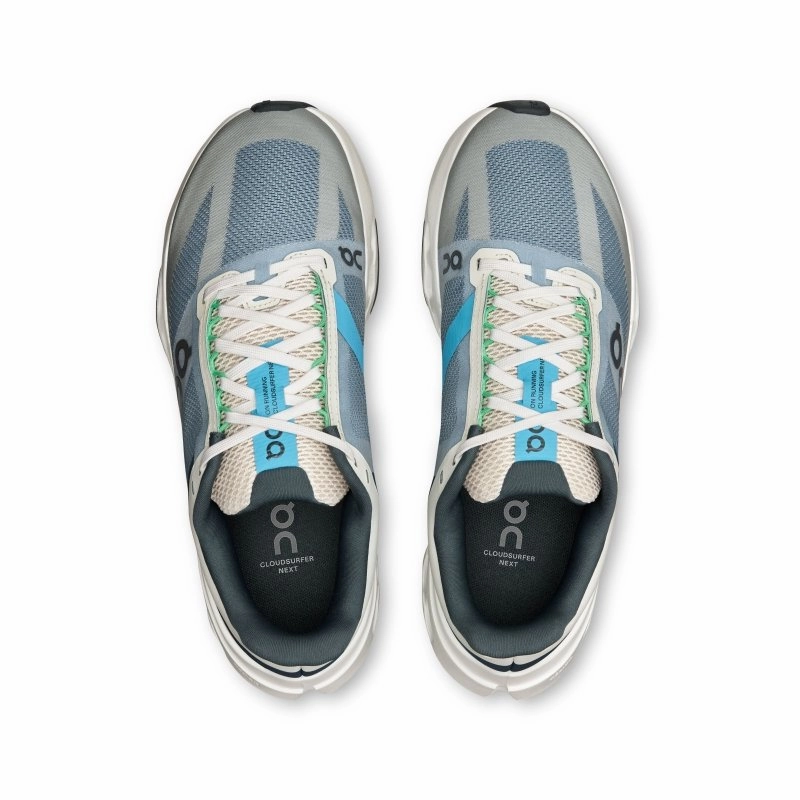 On Women's Cloudsurfer Next (Wide Width) - Niagara/White